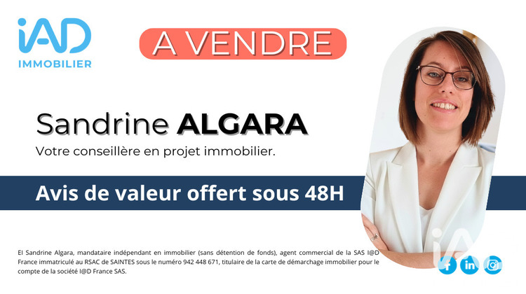 Ma-Cabane - Vente Terrain Nieul-le-Virouil, 981 m²