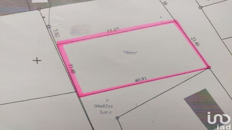 Ma-Cabane - Vente Terrain Nieul-sur-l'Autise, 796 m²