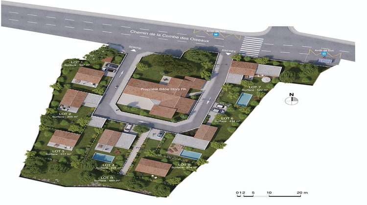 Ma-Cabane - Vente Terrain Nîmes, 307 m²