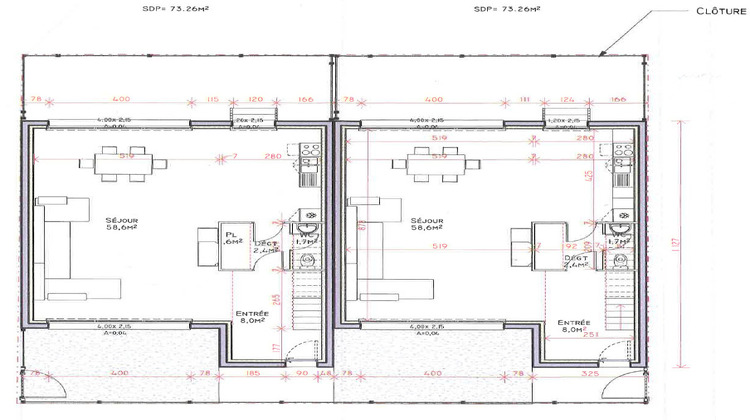 Ma-Cabane - Vente Terrain NOISY-LE-SEC, 290 m²