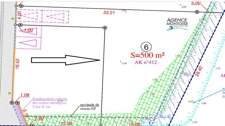 Ma-Cabane - Vente Terrain NOTRE-DAME-DE-MONTS, 500 m²