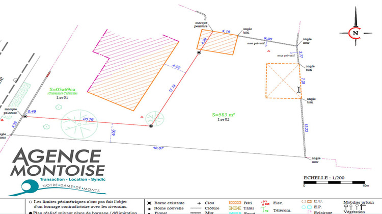 Ma-Cabane - Vente Terrain NOTRE-DAME-DE-MONTS, 583 m²