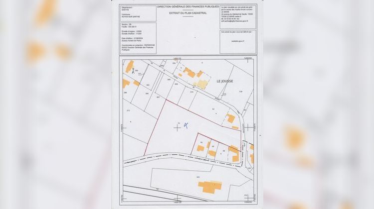 Ma-Cabane - Vente Terrain NOYEN SUR SARTHE, 8780 m²