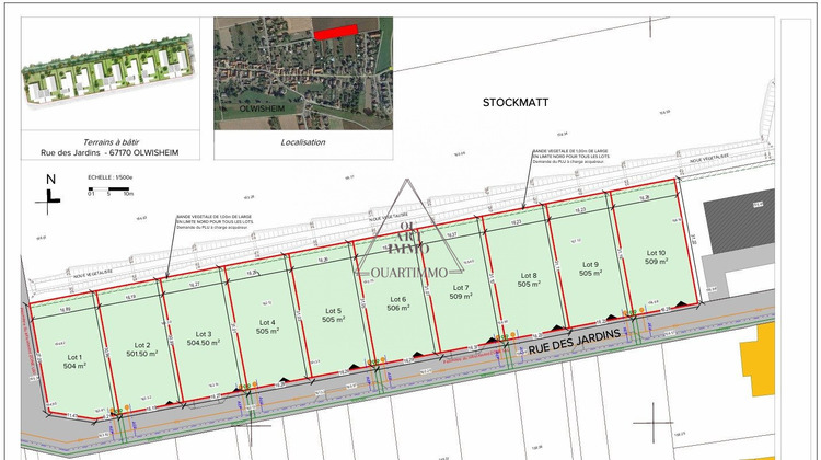 Ma-Cabane - Vente Terrain Olwisheim, 501 m²