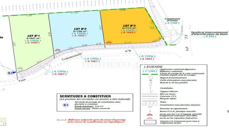 Ma-Cabane - Vente Terrain Omet, 847 m²