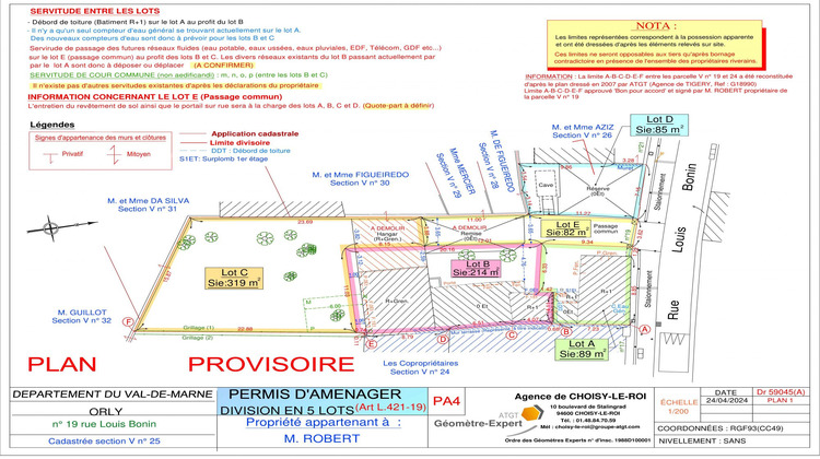 Ma-Cabane - Vente Terrain Orly, 319 m²