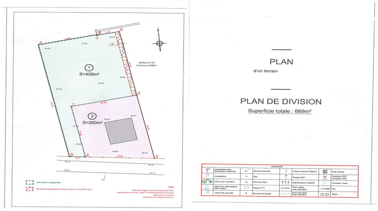 Ma-Cabane - Vente Terrain ORLY, 409 m²