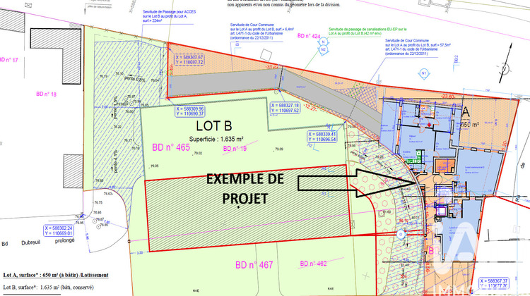 Ma-Cabane - Vente Terrain Orsay, 650 m²