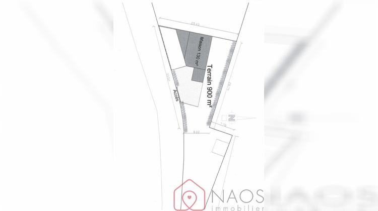 Ma-Cabane - Vente Terrain ORVAULT, 900 m²
