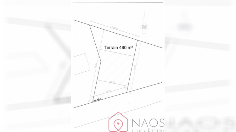 Ma-Cabane - Vente Terrain ORVAULT, 480 m²