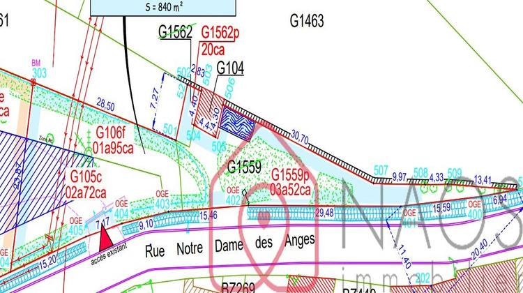 Ma-Cabane - Vente Terrain ORVAULT, 839 m²