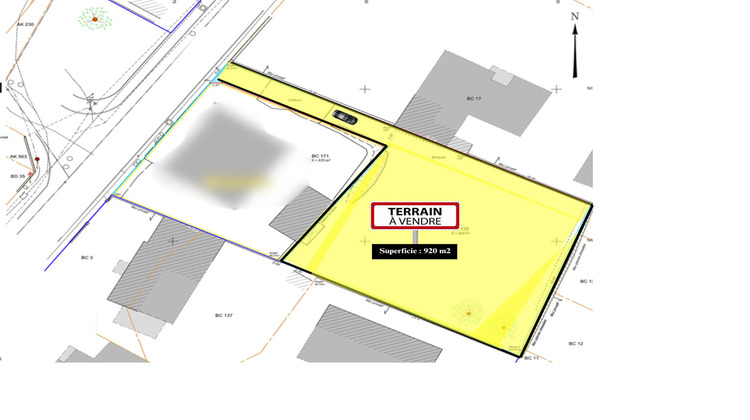 Ma-Cabane - Vente Terrain OYONNAX, 920 m²