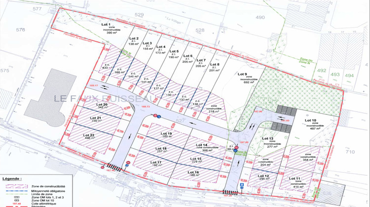 Ma-Cabane - Vente Terrain Pagny-sur-Moselle, 229 m²