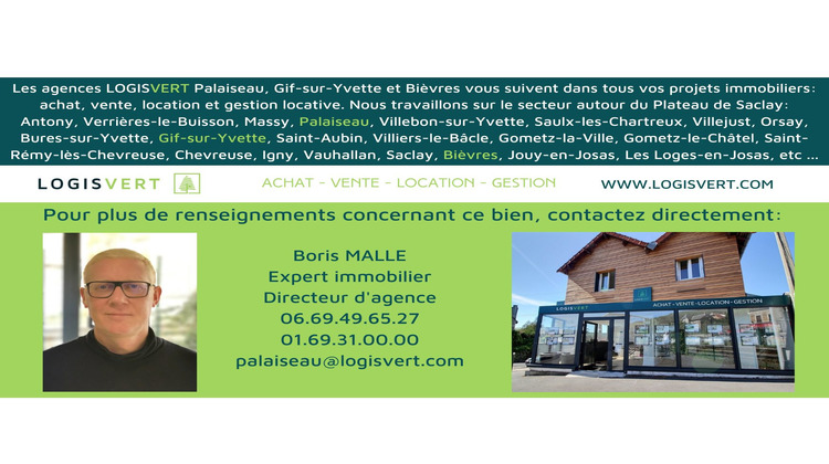 Ma-Cabane - Vente Terrain Palaiseau, 489 m²