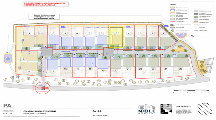Ma-Cabane - Vente Terrain Pange, 761 m²