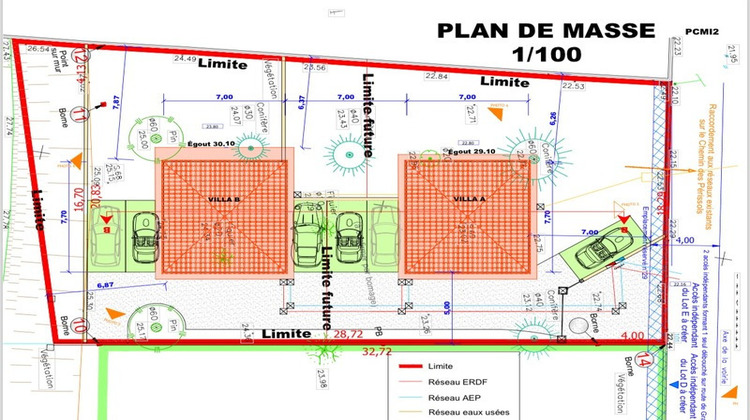 Ma-Cabane - Vente Terrain PEGOMAS, 650 m²