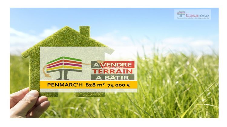 Ma-Cabane - Vente Terrain PENMARCH, 828 m²