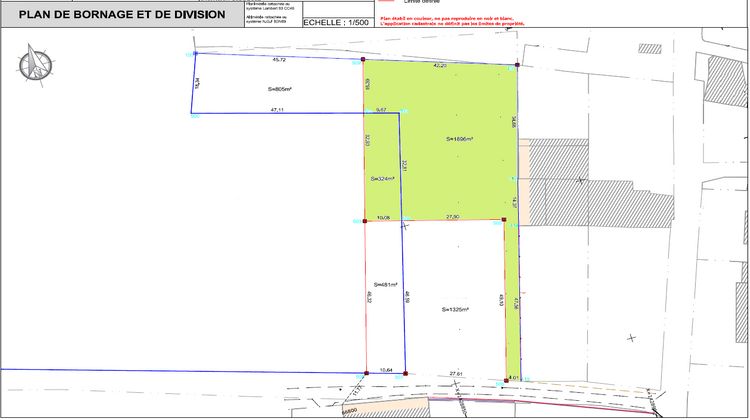 Ma-Cabane - Vente Terrain Pérignac, 2220 m²