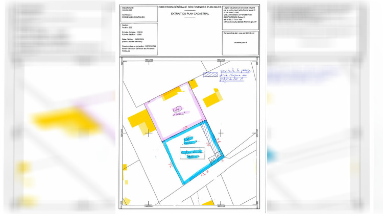 Ma-Cabane - Vente Terrain PERNES-LES-FONTAINES, 1100 m²