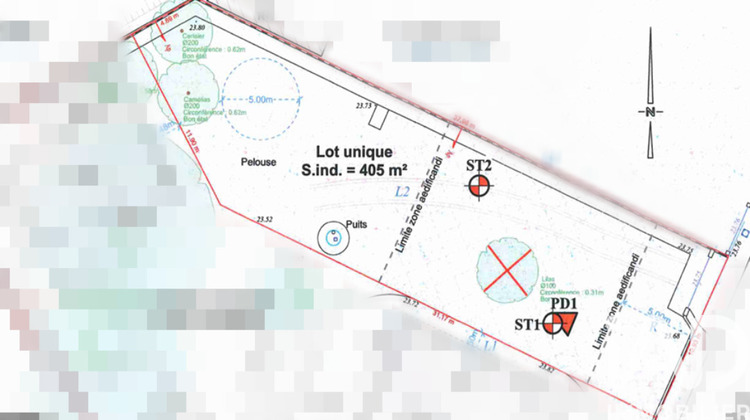 Ma-Cabane - Vente Terrain Pessac, 405 m²