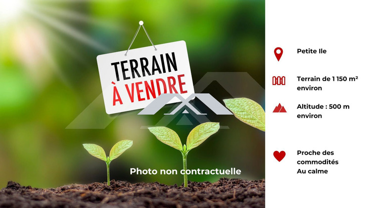 Ma-Cabane - Vente Terrain Petite-Île, 1150 m²