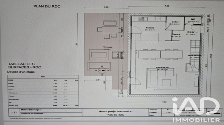 Ma-Cabane - Vente Terrain Peyrolles-en-Provence, 695 m²