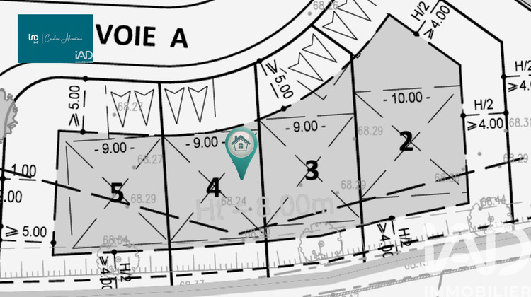 Ma-Cabane - Vente Terrain Pézilla-la-Rivière, 179 m²