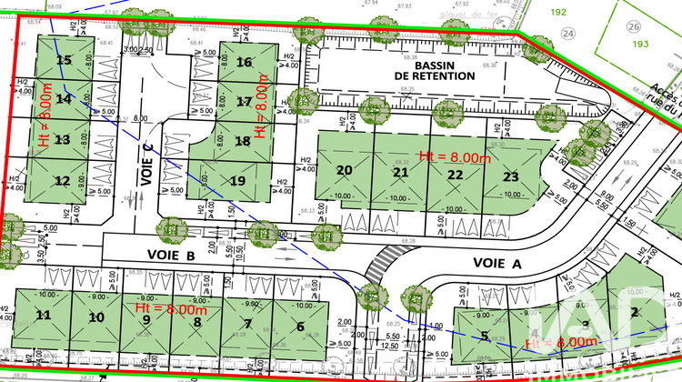 Ma-Cabane - Vente Terrain Pézilla-la-Rivière, 158 m²
