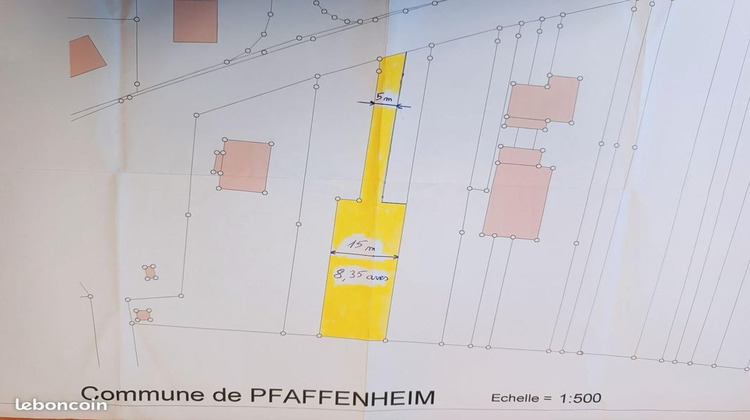 Ma-Cabane - Vente Terrain Pfaffenheim, 835 m²