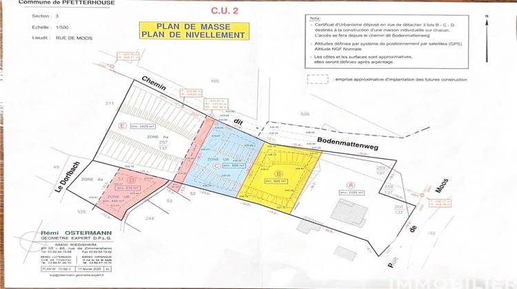 Ma-Cabane - Vente Terrain Pfetterhouse, 2445 m²