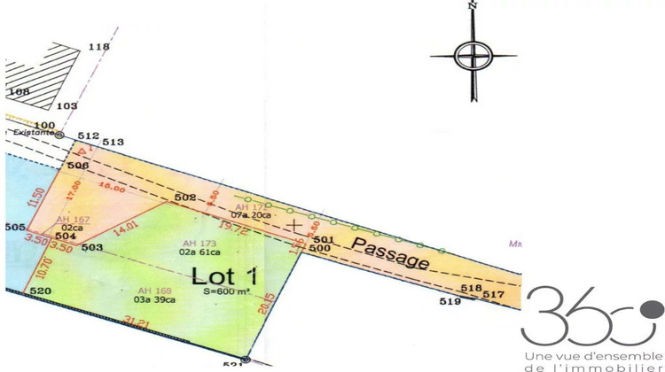 Ma-Cabane - Vente Terrain Pibrac, 600 m²