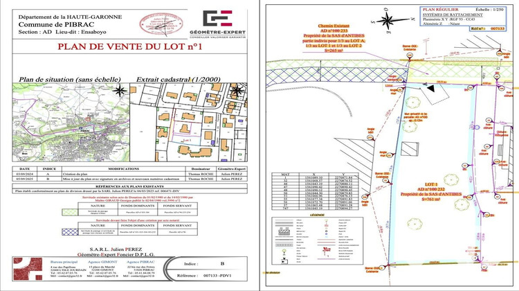 Ma-Cabane - Vente Terrain Pibrac, 761 m²