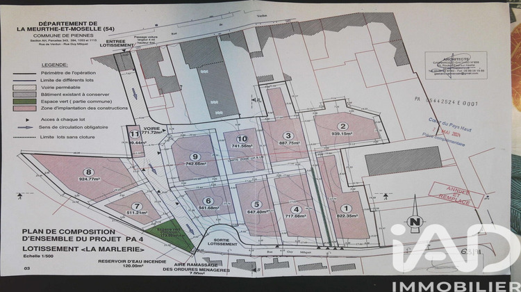 Ma-Cabane - Vente Terrain Piennes, 822 m²