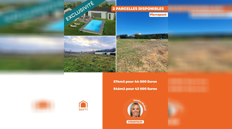Ma-Cabane - Vente Terrain Pierrepont, 574 m²