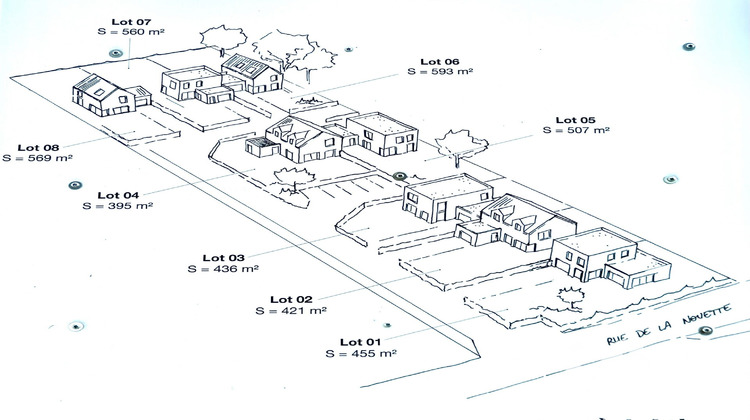 Ma-Cabane - Vente Terrain Pipriac, 593 m²