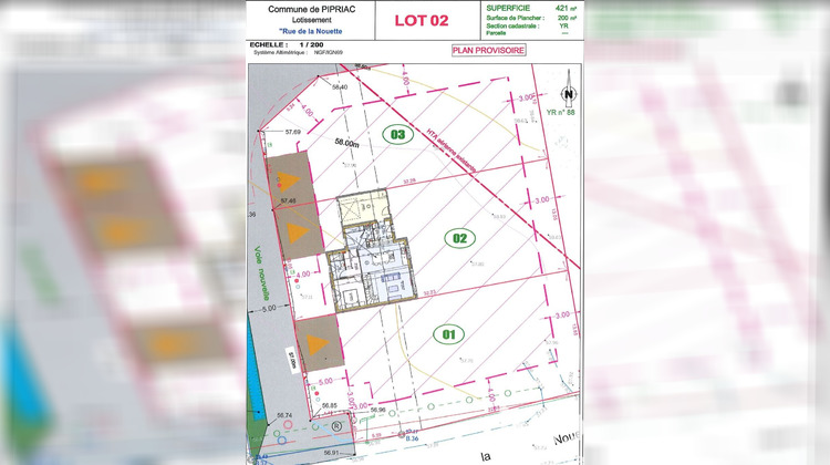 Ma-Cabane - Vente Terrain Pipriac, 421 m²