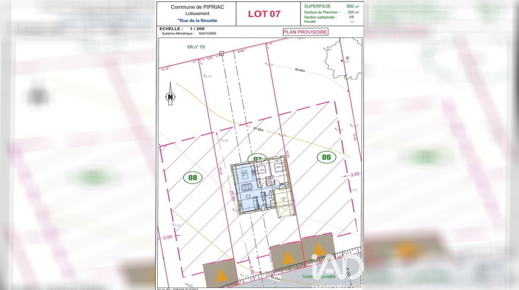 Ma-Cabane - Vente Terrain Pipriac, 560 m²