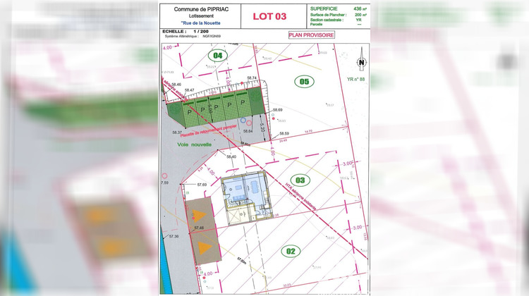 Ma-Cabane - Vente Terrain Pipriac, 436 m²