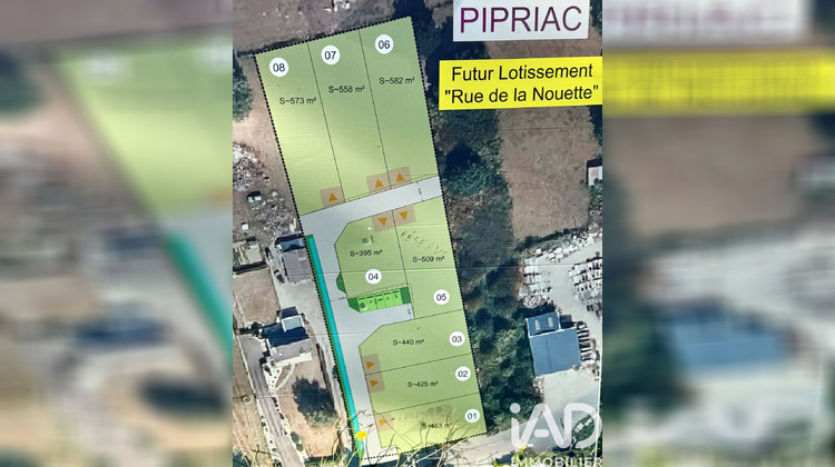 Ma-Cabane - Vente Terrain Pipriac, 436 m²