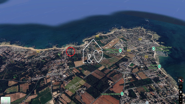 Ma-Cabane - Vente Terrain PIRIAC-SUR-MER, 520 m²