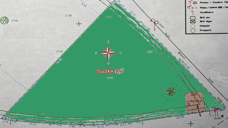 Ma-Cabane - Vente Terrain PIRIAC-SUR-MER, 800 m²
