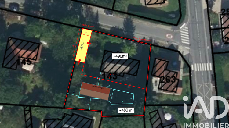 Ma-Cabane - Vente Terrain Plaisir, 480 m²