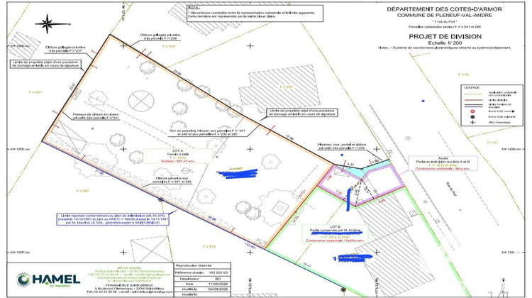 Ma-Cabane - Vente Terrain Pléneuf-Val-André, 897 m²