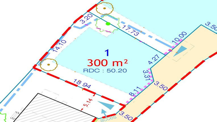 Ma-Cabane - Vente Terrain Plescop, 300 m²