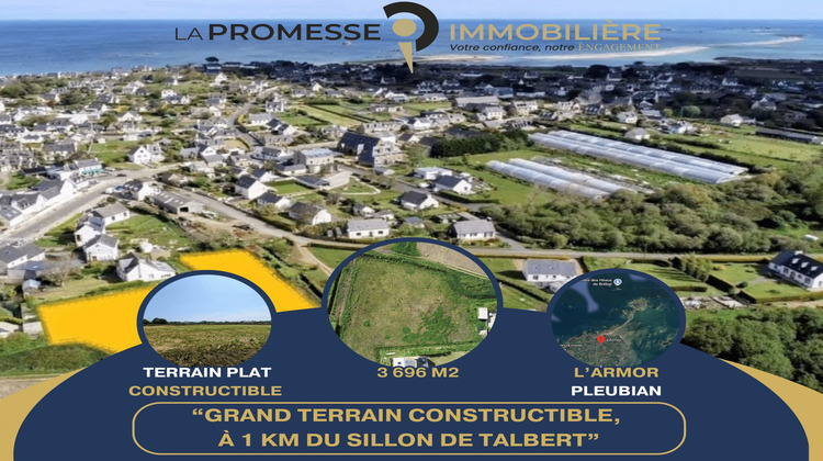 Ma-Cabane - Vente Terrain Pleubian, 3696 m²