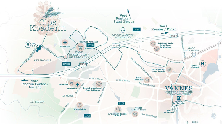 Ma-Cabane - Vente Terrain Ploeren, 411 m²
