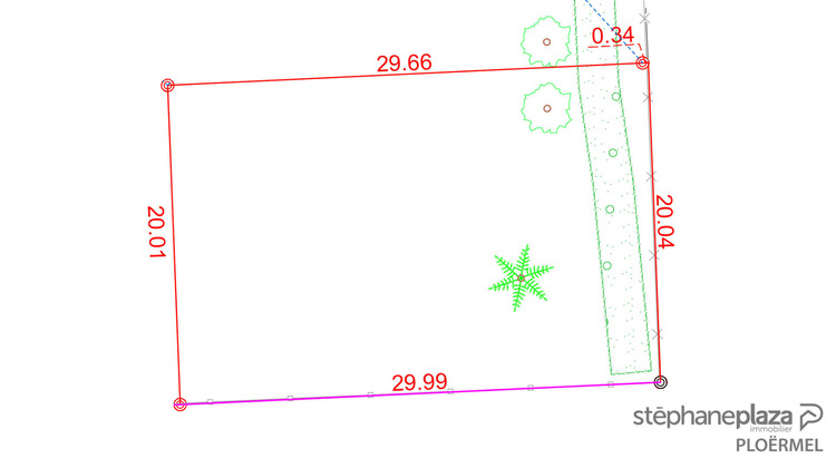 Ma-Cabane - Vente Terrain PLOERMEL, 600 m²