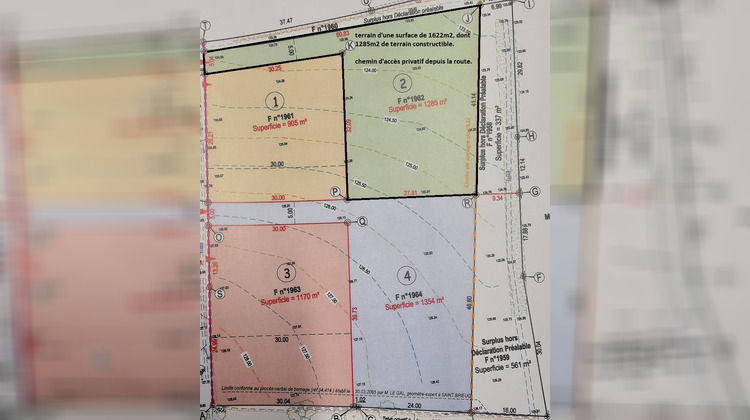 Ma-Cabane - Vente Terrain Plouagat, 1622 m²