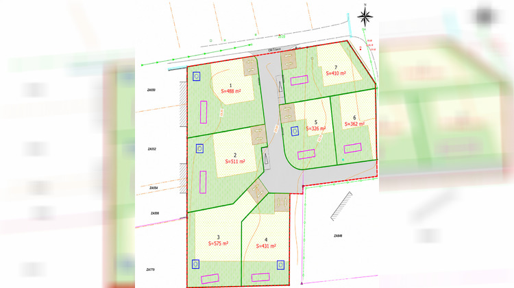 Ma-Cabane - Vente Terrain Ploudalmézeau, 511 m²