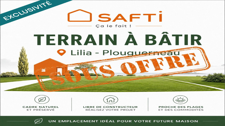 Ma-Cabane - Vente Terrain Plouguerneau, 658 m²